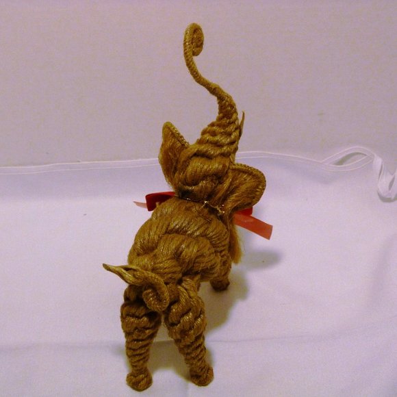 Jute Figurine Elephant By "The Original Jute Sculpture by Patty" Atlanta, USA - Picture 6 of 16